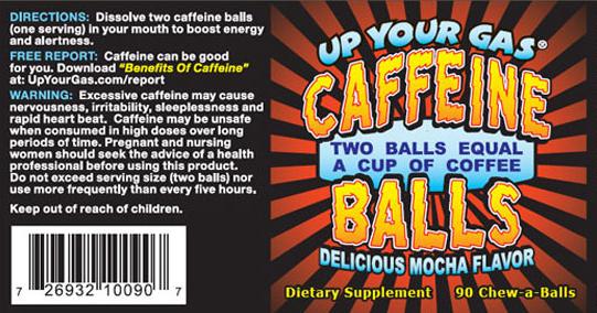 Up Your Gas Caffeine Balls